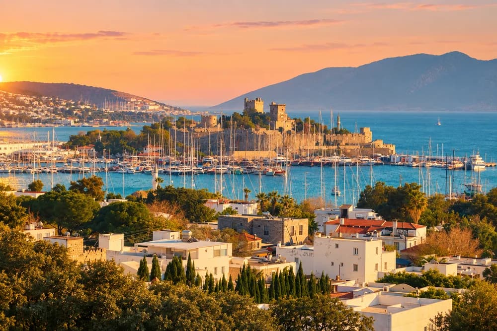 Bodrum on the Aegean coast
