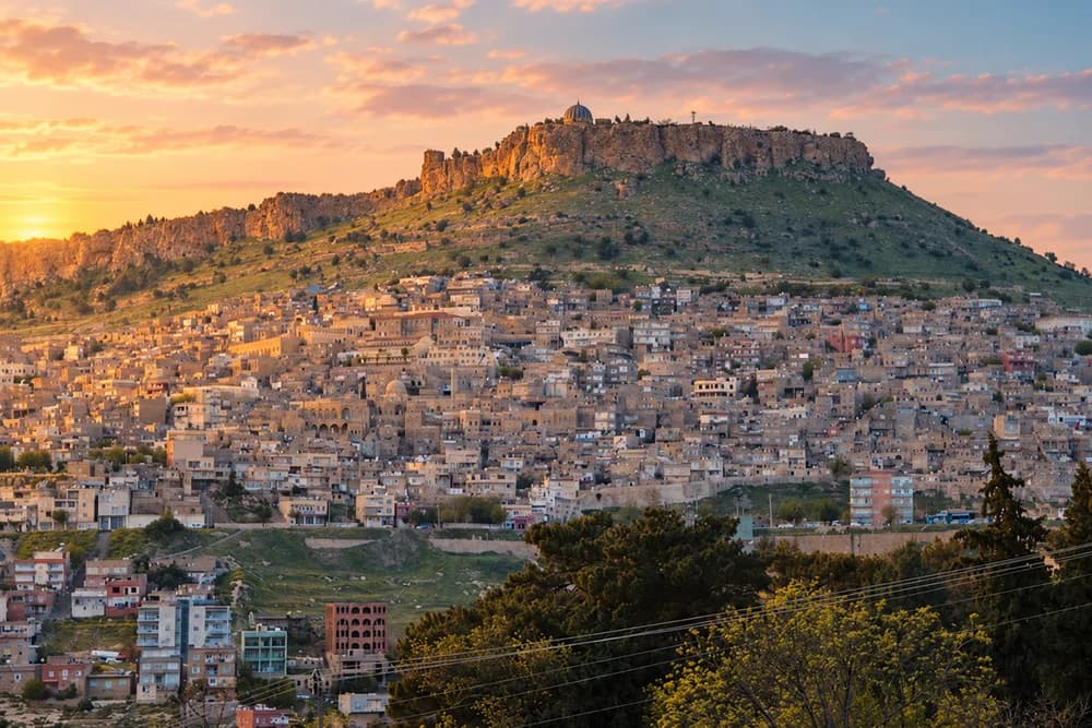 The stone terraces of Mardin