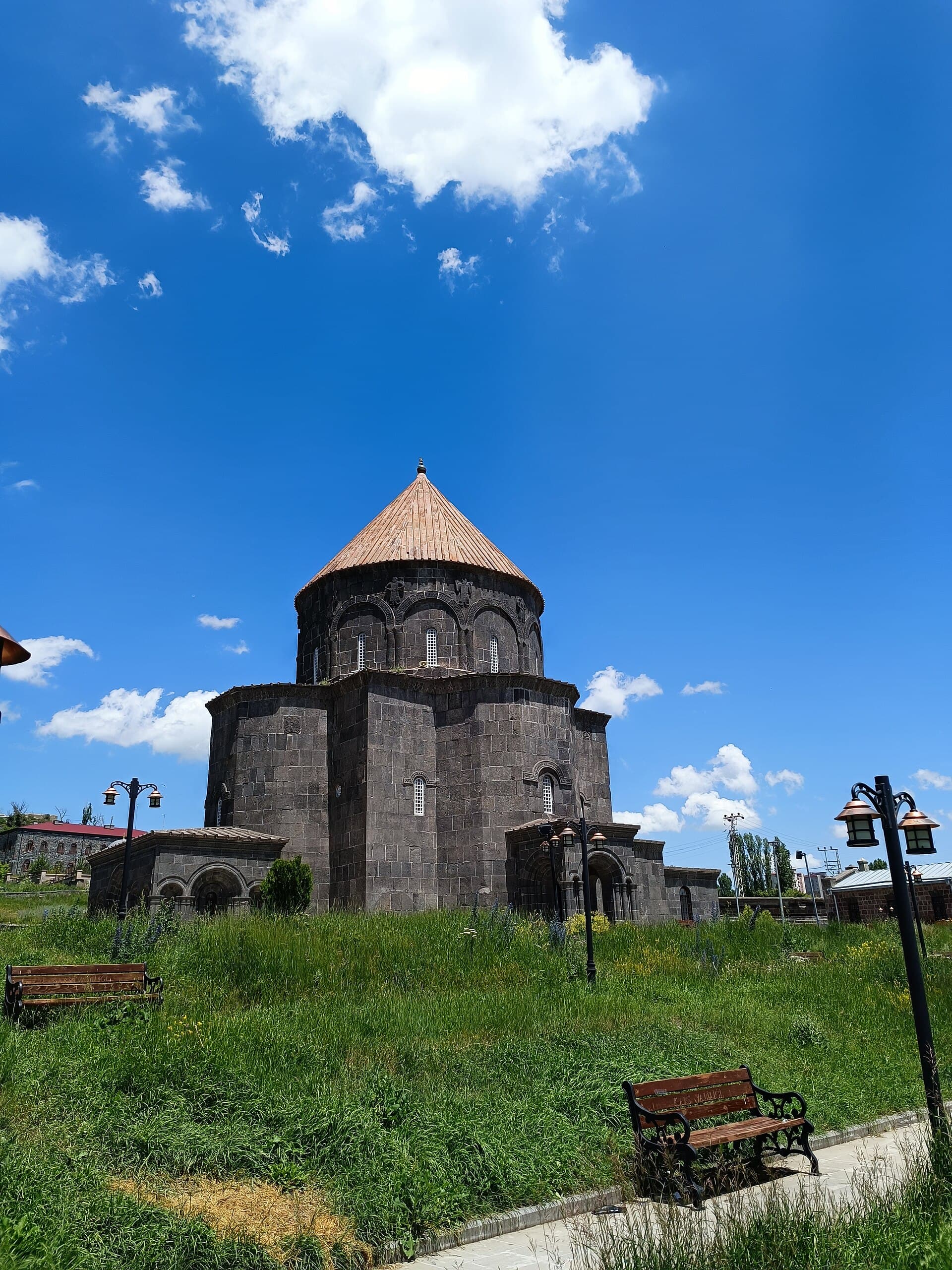 Kümbet Camii, the Church of the Twelve Apostles, in Kars.